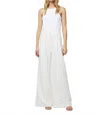 French Connection Azra Twill Trouser In Porcelain Cream