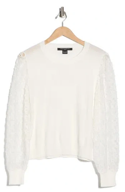 French Connection Luvvy Sweater In White