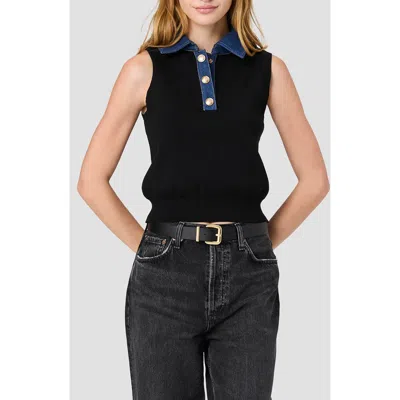 French Connection Maxime Sleeveless Sweater In Black