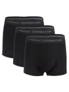 FRENCH CONNECTION MEN'S 3-PACK LOGO BOXER BRIEFS