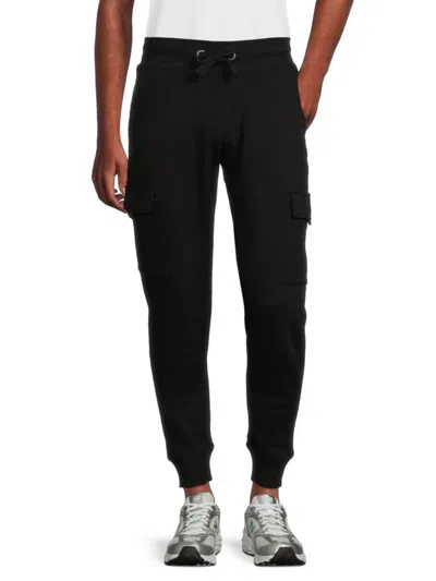 French Connection Men's Drawstring Joggers In Black
