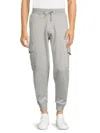 French Connection Men's Drawstring Joggers In Light Grey