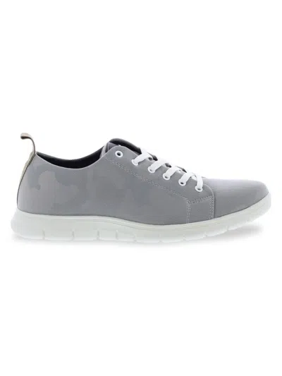 French Connection Men's Raven Low Top Camo Sneakers In Grey