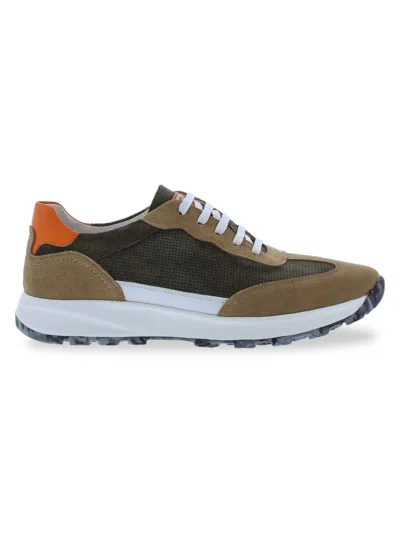 French Connection Men's Ravi Trainers In Cognac