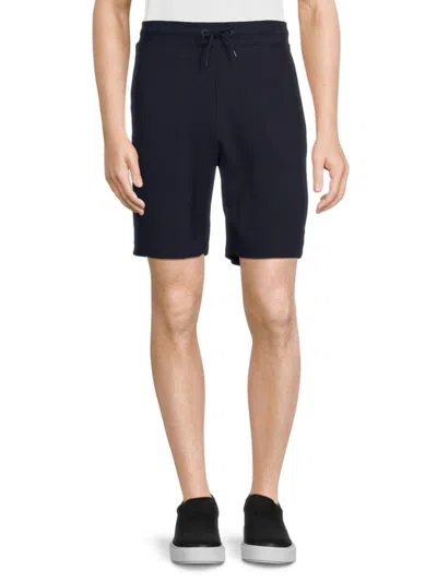 French Connection Men's Solid Drawstring Shorts In Marine