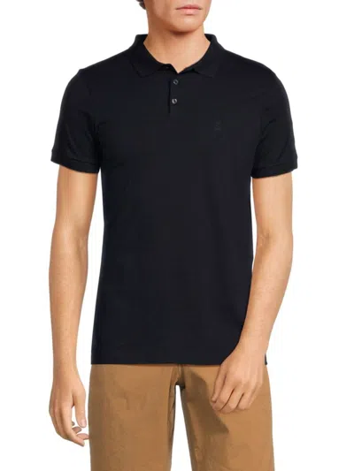 French Connection Men's Solid Polo In Dark Navy