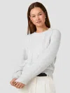 French Connection Micro Sequin Tinsel Knit Pullover Sweater In Multi