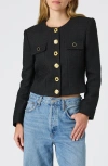 French Connection Structured Jacket In 01-black