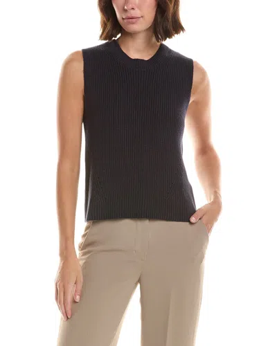 French Connection Mozart Sleeveless Vest In Blue