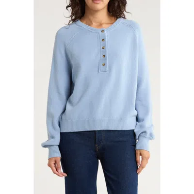 French Connection Mozart Stripe Sweater In Blue