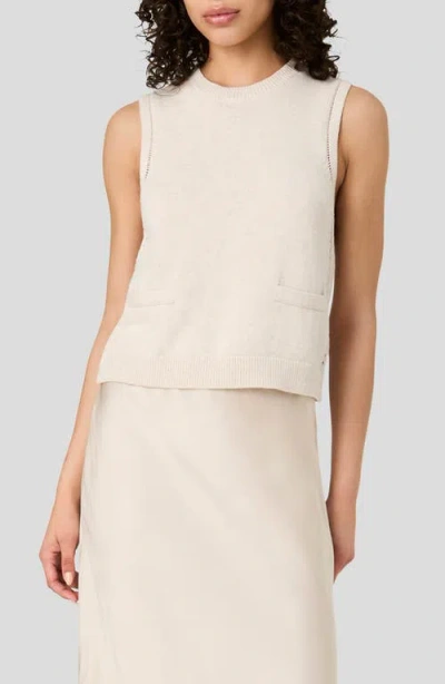 French Connection Mozart Sweater Vest In Neutral