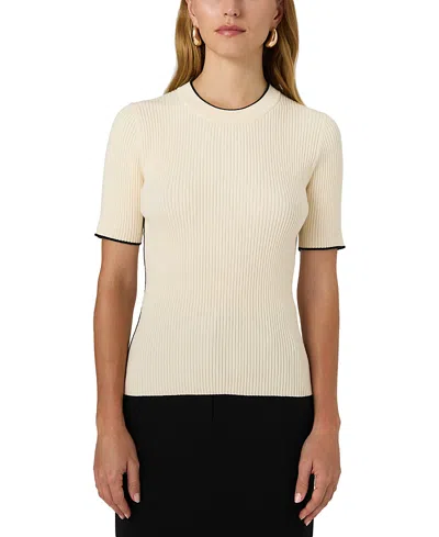 French Connection Mozza Short Sleeve Sweater