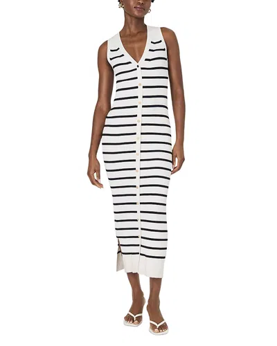 FRENCH CONNECTION NADIA STRIPED KNIT DRESS