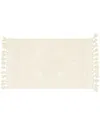 French Connection Nellore Fringe Cotton Bath Rug
