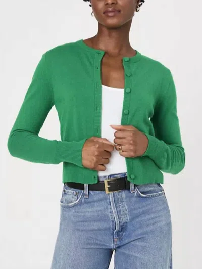 French Connection Nylon Polyester Cardigan In Grenn Tamberine In Multi