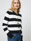 French Connection Nyrobi Crewneck Cardigan In Multi