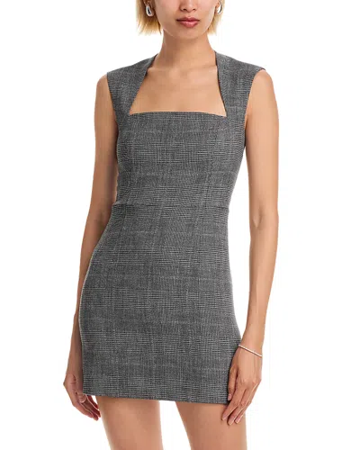 French Connection Owen Mini Dress In Gray