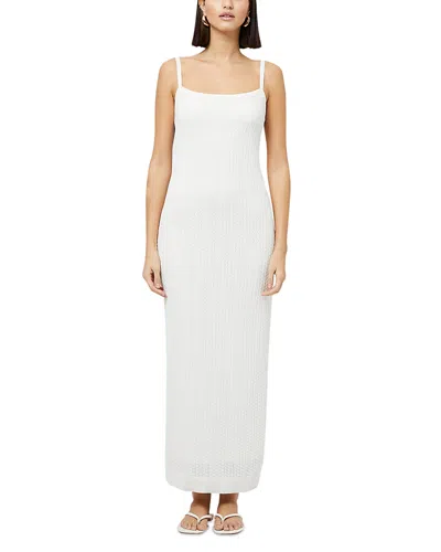 FRENCH CONNECTION POINTELLE MIDI DRESS