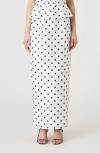 French Connection Polka Dot Maxi Skirt