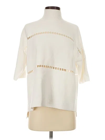 Pre-owned French Connection Poncho In Ivory