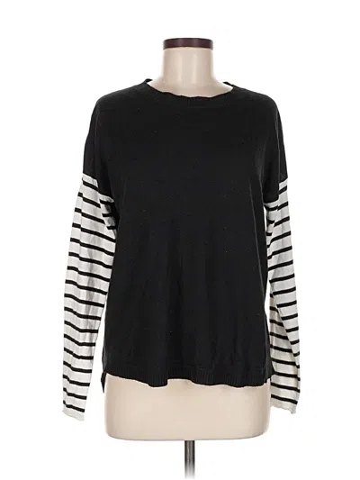 Pre-owned French Connection Pullover Sweater In Black