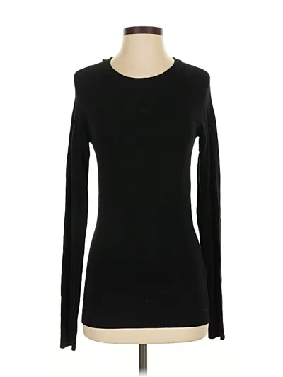 Pre-owned French Connection Pullover Sweater In Black