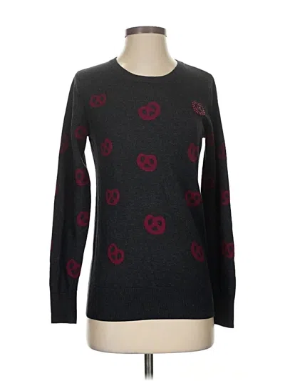 Pre-owned French Connection Pullover Sweater In Black