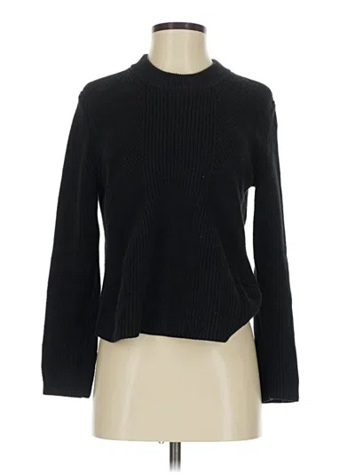 Pre-owned French Connection Pullover Sweater In Black