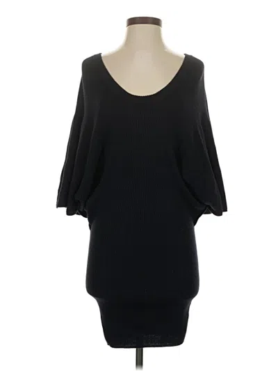 Pre-owned French Connection Pullover Sweater In Black