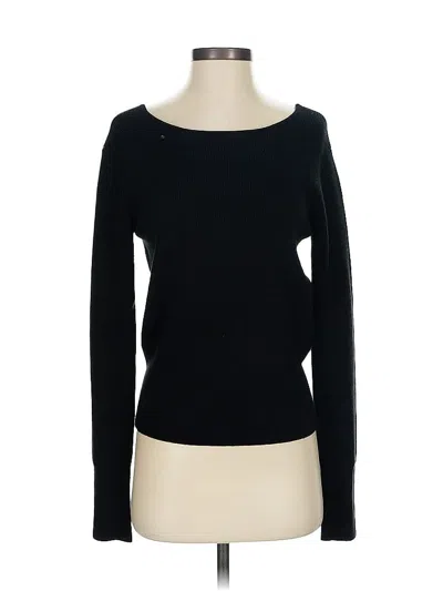Pre-owned French Connection Pullover Sweater In Black