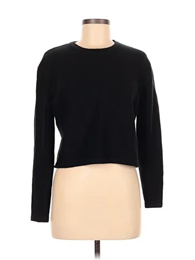 Pre-owned French Connection Pullover Sweater In Black