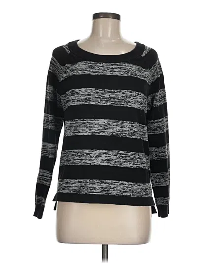 Pre-owned French Connection Pullover Sweater In Black
