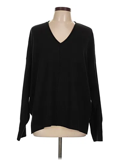 Pre-owned French Connection Pullover Sweater In Black