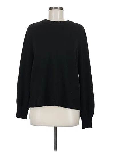 Pre-owned French Connection Pullover Sweater In Black