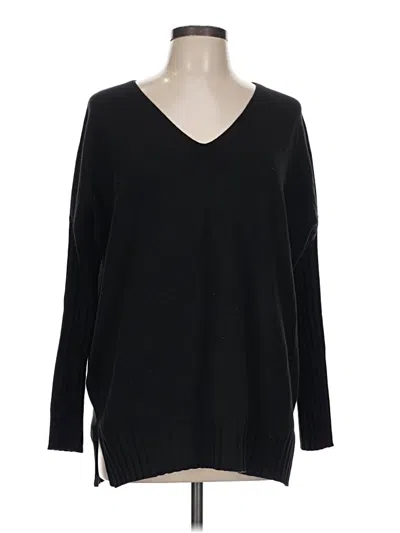 Pre-owned French Connection Pullover Sweater In Black