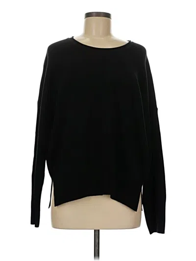 Pre-owned French Connection Pullover Sweater In Black