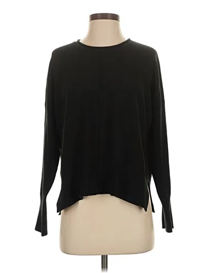 Pre-owned French Connection Pullover Sweater In Black