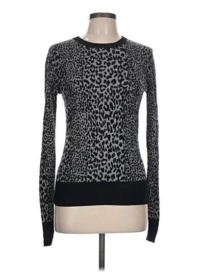 Pre-owned French Connection Pullover Sweater In Black