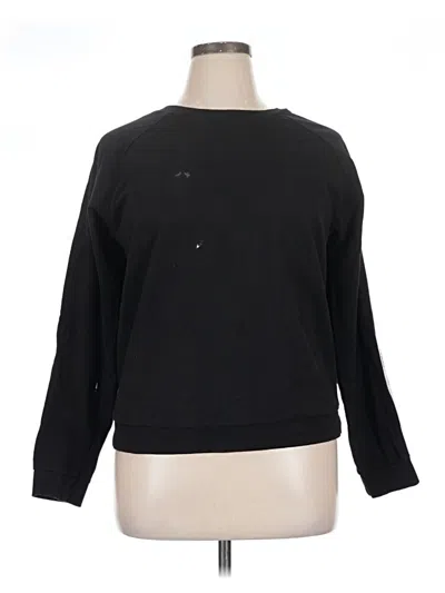 Pre-owned French Connection Pullover Sweater In Black