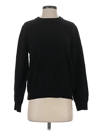 Pre-owned French Connection Pullover Sweater In Black