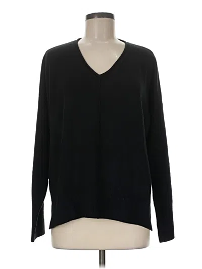 Pre-owned French Connection Pullover Sweater In Black