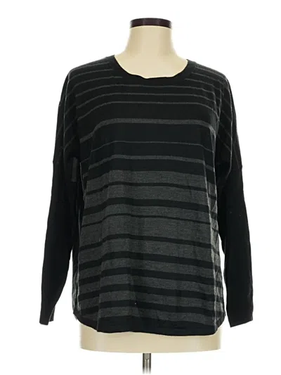 Pre-owned French Connection Pullover Sweater In Black