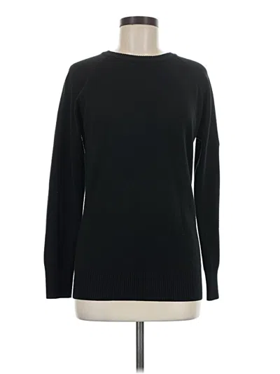 Pre-owned French Connection Pullover Sweater In Black