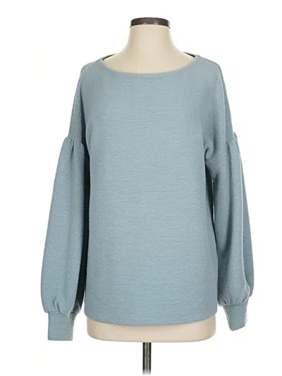 Pre-owned French Connection Pullover Sweater In Blue