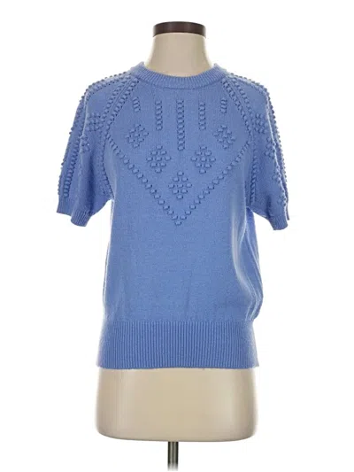 Pre-owned French Connection Pullover Sweater In Blue