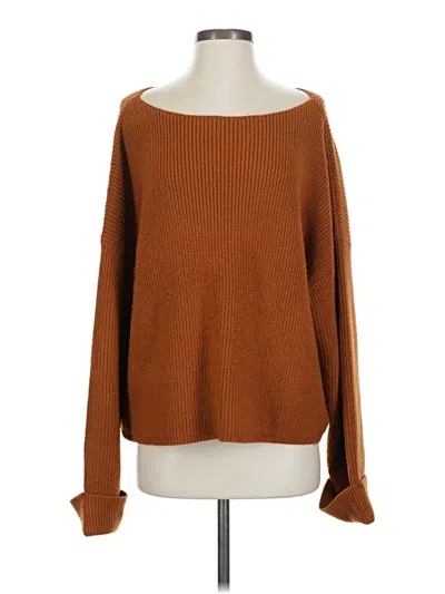 Pre-owned French Connection Pullover Sweater In Brown