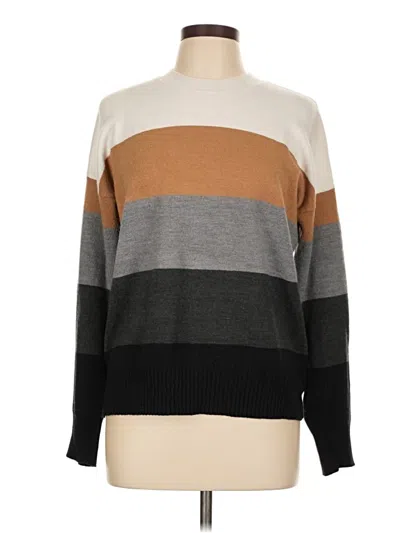 Pre-owned French Connection Pullover Sweater In Brown