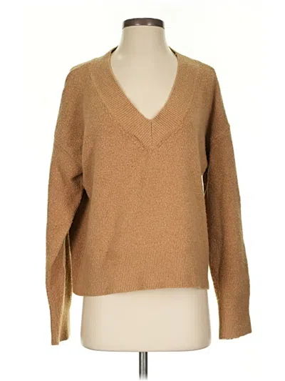 Pre-owned French Connection Pullover Sweater In Brown