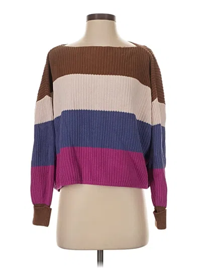 Pre-owned French Connection Pullover Sweater In Brown