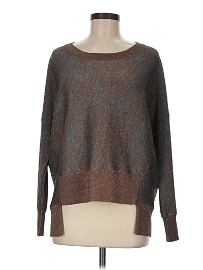 Pre-owned French Connection Pullover Sweater In Brown